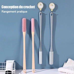 Brosse de nettoyage des pieds en caoutchouc souple