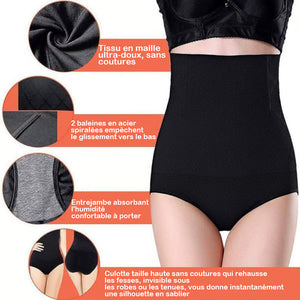 Culotte gainante taille haute