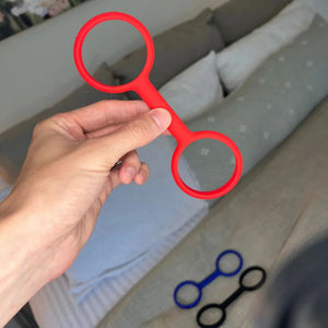Menottes élastiques en silicone