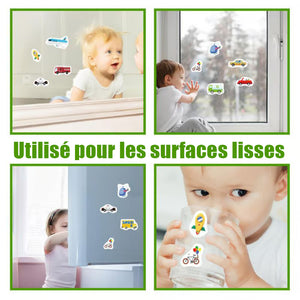 🔥Livre d'autocollants réutilisables ✨