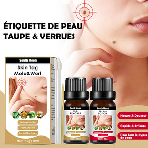 Ensemble de lotions puissante contre les verrues