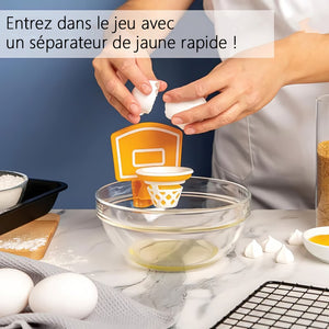 🥚Séparateur de jaune d'œuf créatif