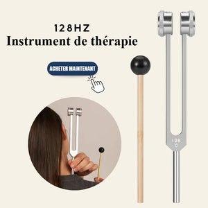 L'instrument thérapeutique 128 Hz | Soulagement naturel de la douleur et du stress