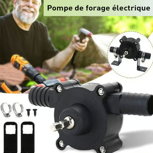 Pompe à eau pour perceuse à main