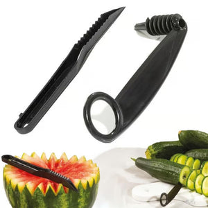 Outils de cuisine en spirale et en V