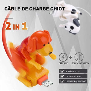 Câble de chargeur rapide Funny Humping Dog