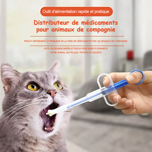 Mangeoire à médicaments pour animaux de compagnie (achetez-en 1, obtenez-en 1 gratuitement)