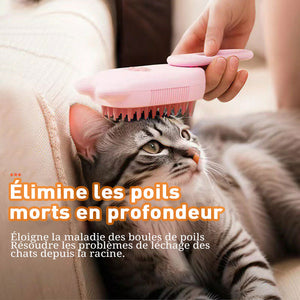 vaporiser un peigne pour animaux de compagnie