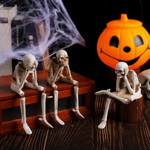 🔥Figurines de squelettes maléfiques