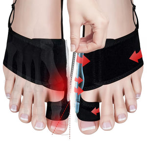 Correcteur d'hallux valgus réglable