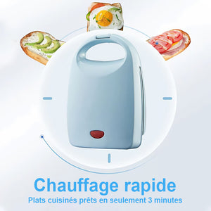 Machine à sandwich multifonction à chauffage rapide