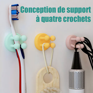 Crochet adhésif en silicone anti-crevaison