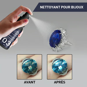 Spray nettoyant pour bijoux