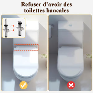 🔥 Kit de boulons de fixation pour siège de toilette robuste