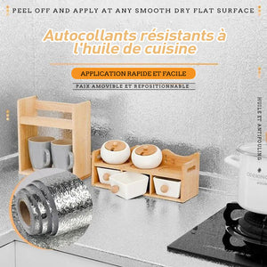 Autocollants anti-huile pour la cuisine