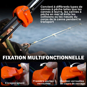 Support de canne à pêche multifonctionnel