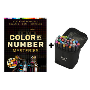 🎨 100 puzzles à colorier par numéros : livre de coloriage relaxant et fantastique pour adultes
