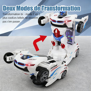 Jouet Voiture Robot à Transformation Automatique