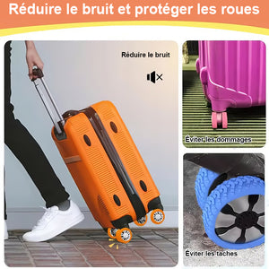 Protecteur de roue de bagage