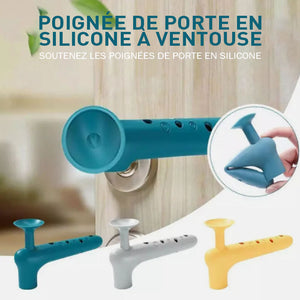 Poignée de porte anti-collision en silicone