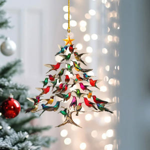 🔥🐦🎄Décoration de Noël avec colibri✨