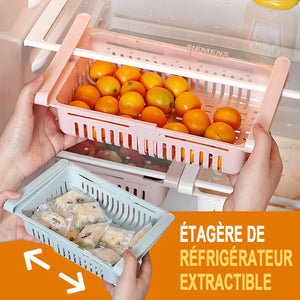 Rangement Cuisine Réfrigérateur Partition Rack