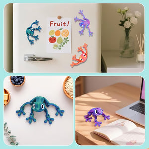 🔥Jouet grenouille magnétique imprimé en 3D