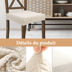 🔥 Housse de chaise jacquard imperméable ! Durable, élégante et facile à nettoyer 🪑
