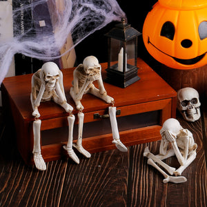 🔥Figurines de squelettes maléfiques