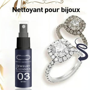 Spray nettoyant pour bijoux