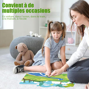 🔥Livre d'autocollants réutilisables ✨