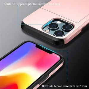 Étui pour téléphone portable avec fente pour carte