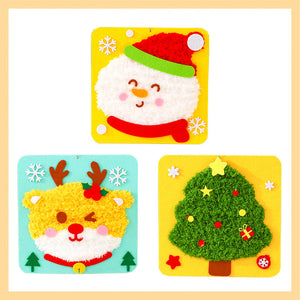 Ensemble de poupées à broder DIY de Noël