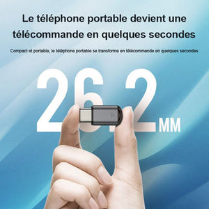 Télécommande émetteur infrarouge pour téléphone portable