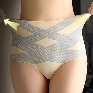 Culotte contrôle du ventre levage des fesses taille haute pour femmes