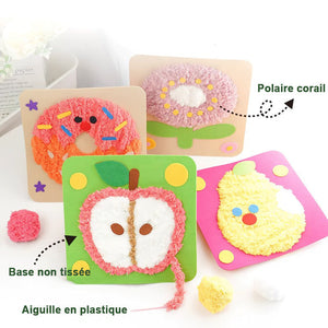 Ensemble de poupées à broder DIY de Noël