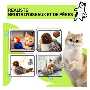 Jouets pour animaux de compagnie simulés par des oiseaux