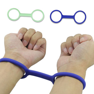 Menottes élastiques en silicone
