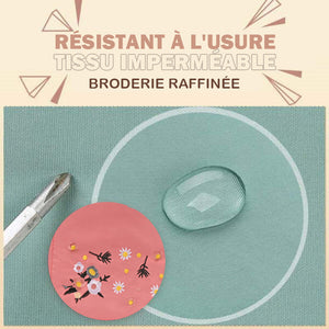 Sac de yoga simple brodé avec cordon de serrage
