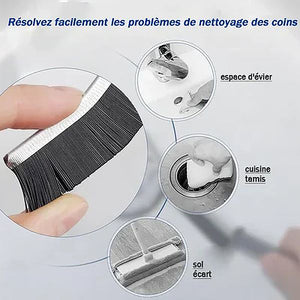 Brosse de nettoyage des fissures à poils durs