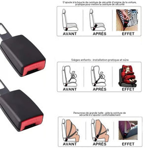 Rallonge de boucle de ceinture de sécurité pour voiture