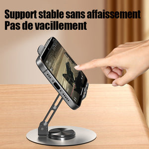 Support de téléphone portable rotatif à 360° pour bureau