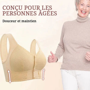 Soutien-gorge respirant à fermeture avant