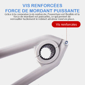 Clé pour aérateur de robinet