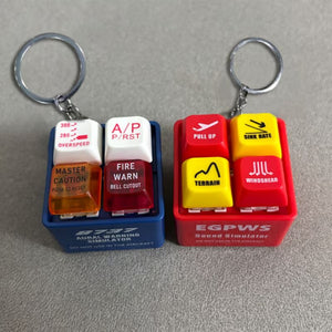 Porte-clés pendentif d'alarme