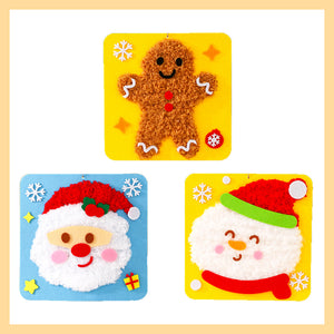 Ensemble de poupées à broder DIY de Noël