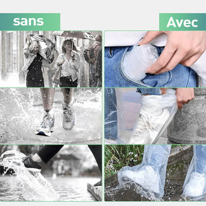 Couvre-bottes imperméables (5 PAIRES)