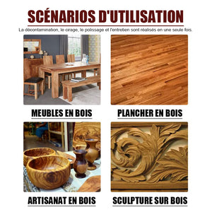 Huile de cire de bois