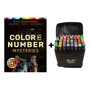 🎨 100 puzzles à colorier par numéros : livre de coloriage relaxant et fantastique pour adultes