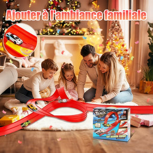 Ensemble de jouets de piste de course flexible à faire soi-même